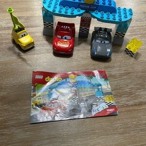 LEGO DUPLO Cars Racing Set - 10857 piston cup race Cars 3